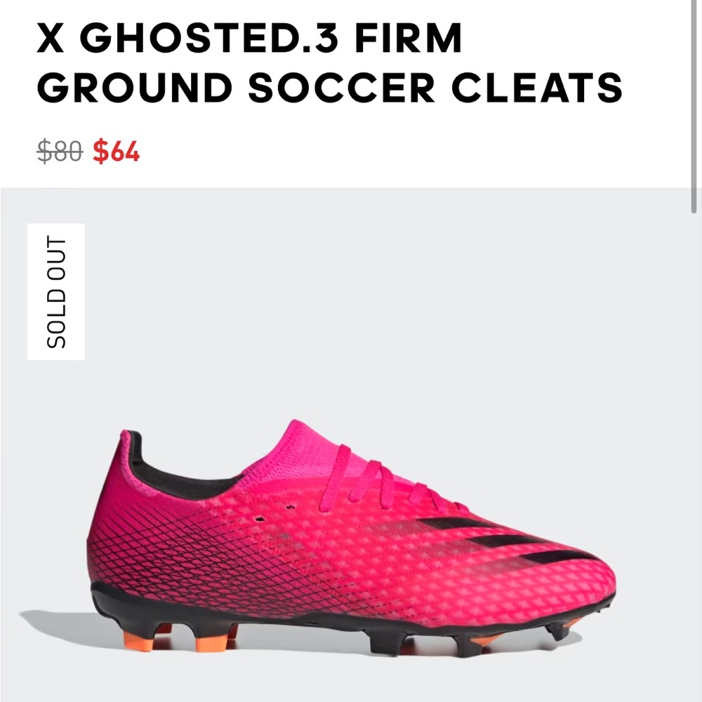 Little girls soccer cleats. Worn through one very small season.